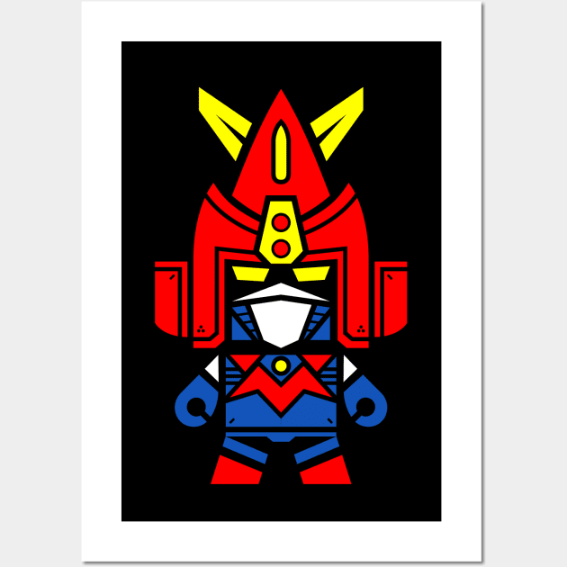 Voltes V Wall Art by jayawardani